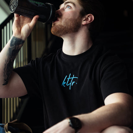 KLTR Black Tee Powder Blue - Just Simcoe