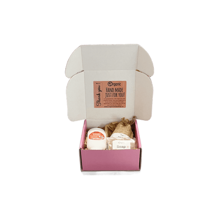 Pumpkin Spice Gift. Hand cream, soap, soap bag gift - Just Simcoe