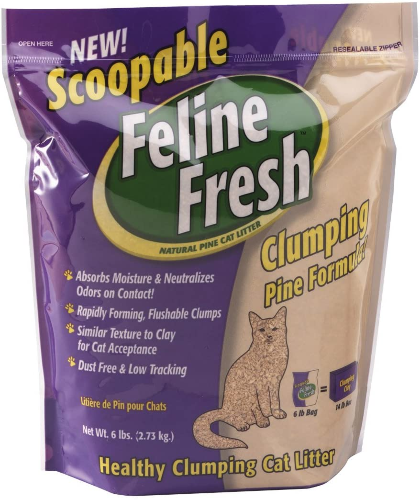 FELINE FRESH PINE LITTER 6LB