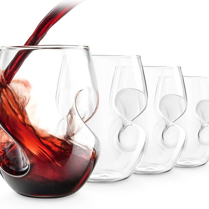 Conundrum Red Wine Glasses- Set of 4 16oz