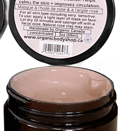 Rose Clay Mask - Just Simcoe