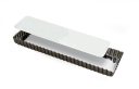 13.8"x4.3"x1" Rectangular Fluted Tart Pan