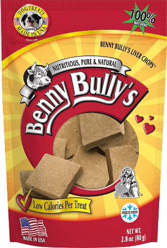 BENNY BULLYS LIVER CHOPS 80G - Just Simcoe