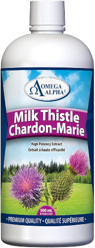 OMEGA ALPHA MILK THISTLE 500ML