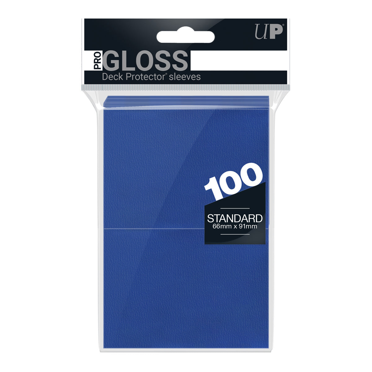 100ct PRO-Gloss 100ct Blue Standard Deck Protector® sleeves