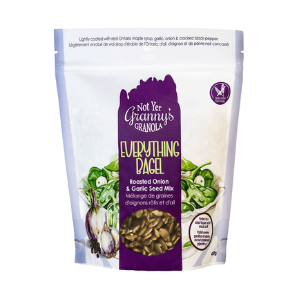 "Everything Bagel" Roasted Onion Garlic Seed Mix 400g - JustSimcoe.ca