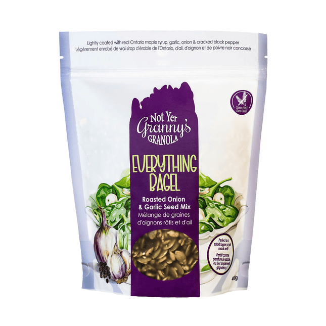 "Everything Bagel" Roasted Onion Garlic Seed Mix 400g - JustSimcoe.ca