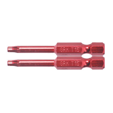 GRK T-15 Torx Bit (2 Pack)