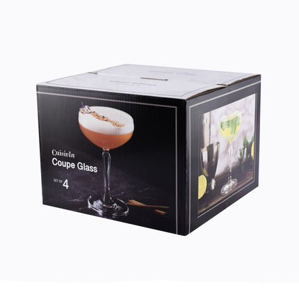 Coupe Glasses- 4 Pack