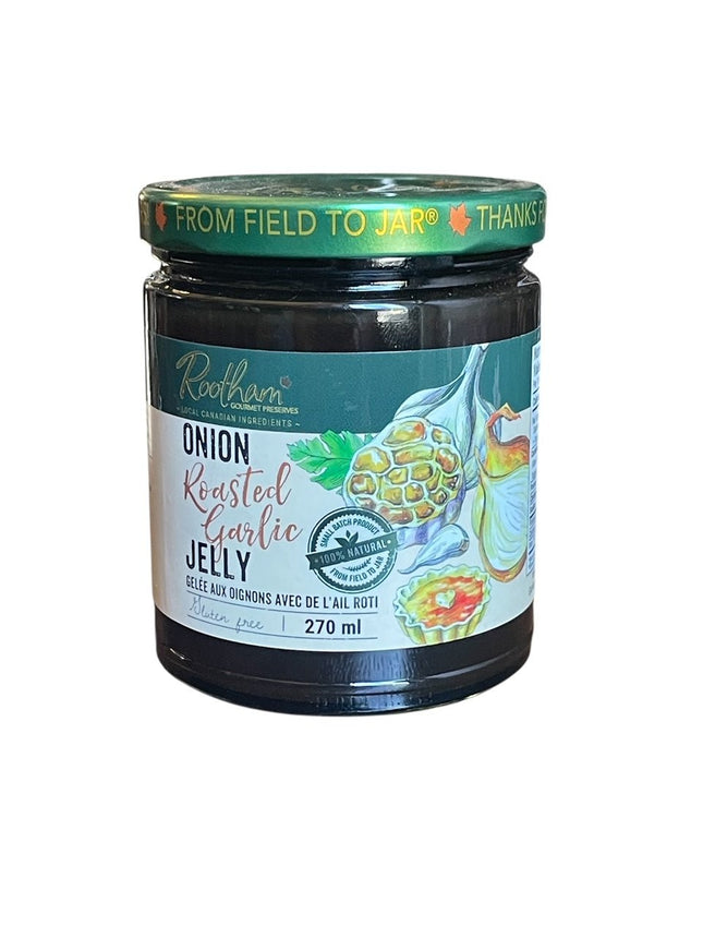 Rootham Onion Roasted Garlic Jelly - Just Simcoe