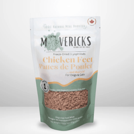 MAVERICKS FD PWD CHICKEN FEET 70G - Just Simcoe