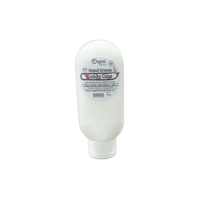 Hand Cream. Shea Butter Candy Cane 4oz - Just Simcoe