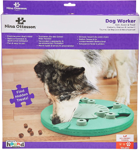 NINA DOG WORKER PUZZLE GREEN