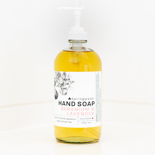 Geranium & Lavender Hand Soap