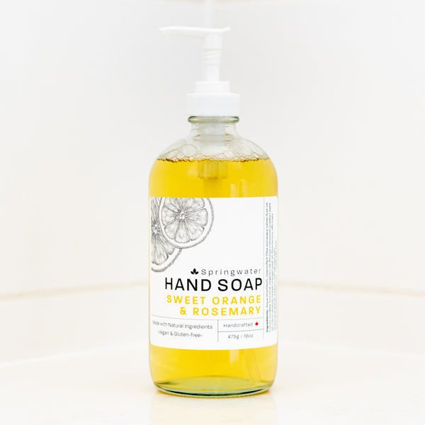 Sweet Orange & Rosemary Hand Soap