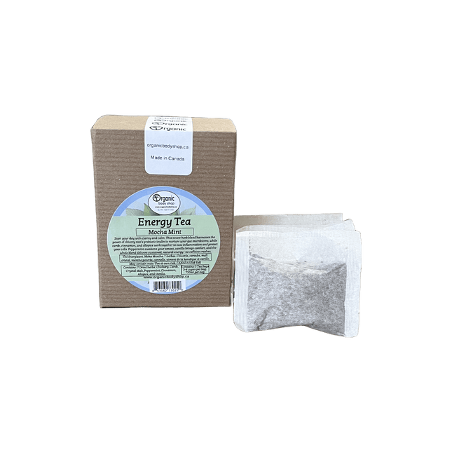 Energy Boost - Mocha Mint. Morning 7 herb tinture - Just Simcoe