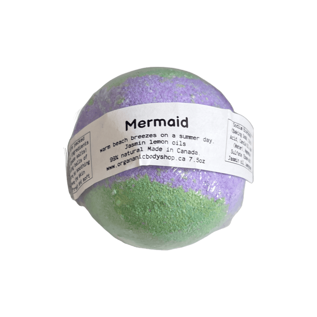 Mermaid bath bomb. Beachy aroma! - JustSimcoe.ca