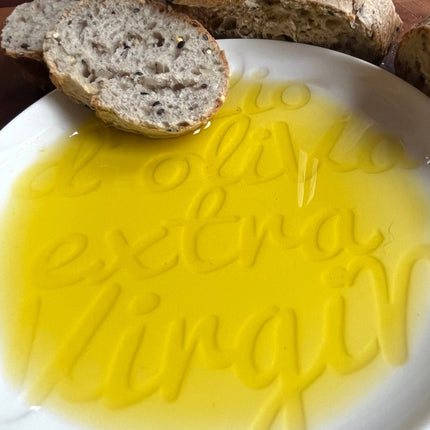Olio d'Oliva Extra Virgin Dipping & Serving Plate - JustSimcoe.ca