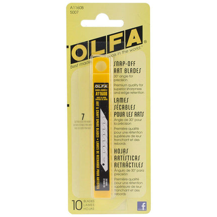 OLFA A1160B Graphics Snap Blades (10 Pack)
