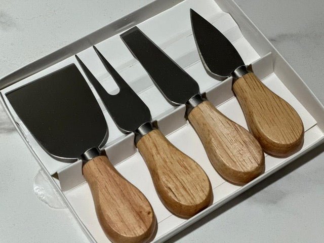 Gourmet Cheese Knives - Boxed Set of 4 - JustSimcoe.ca