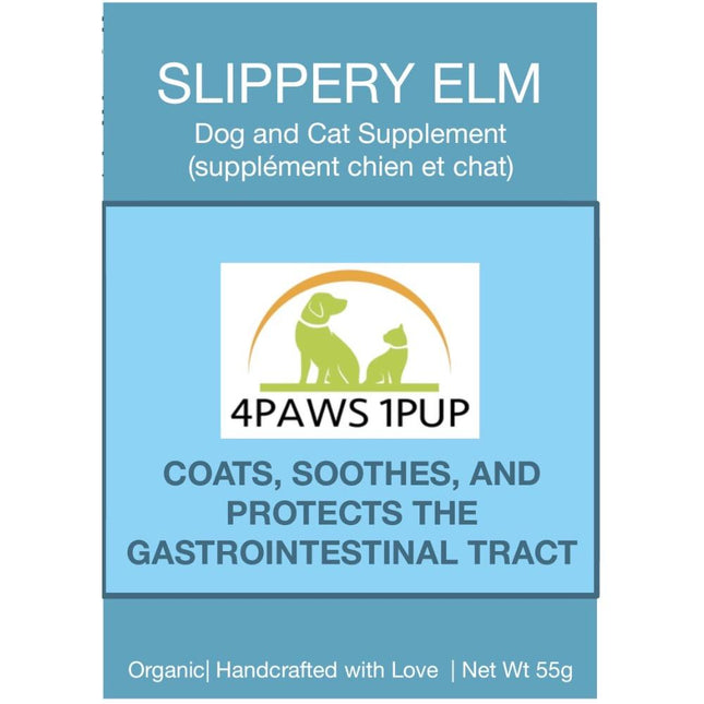 4PAWS1PUP SLIPPERY ELM POWDER 55G - Just Simcoe