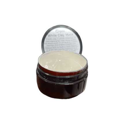 White Clay Mask. Kaolin Citrus face detox. - Just Simcoe