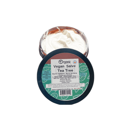 Tea Tree + Zinc vegan Salve. natural remedy. 4oz - Just Simcoe