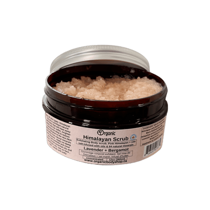 Pink Salt Scrub. Calm Floral - Just Simcoe