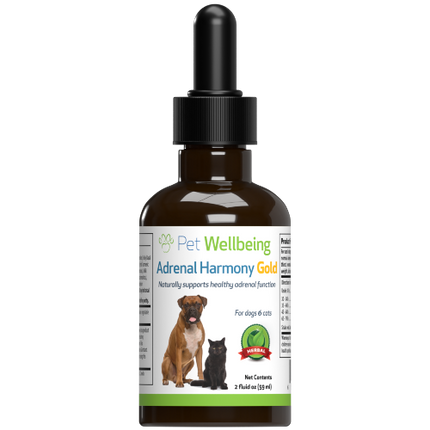 PET WELLBEING ADRENAL GOLD DOG 2OZ