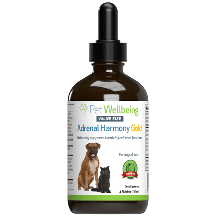 PET WELLBEING ADRENAL GOLD 4OZ - Just Simcoe