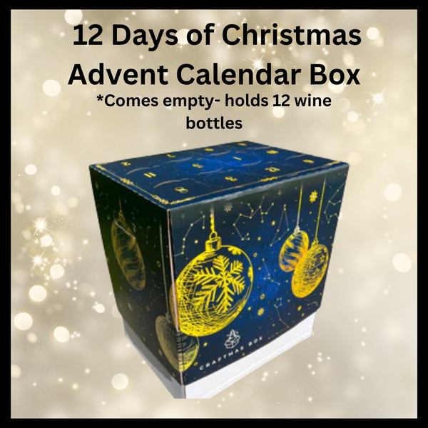 PREPARE FOR CHRISTMAS - Wine Advent Calendar Box