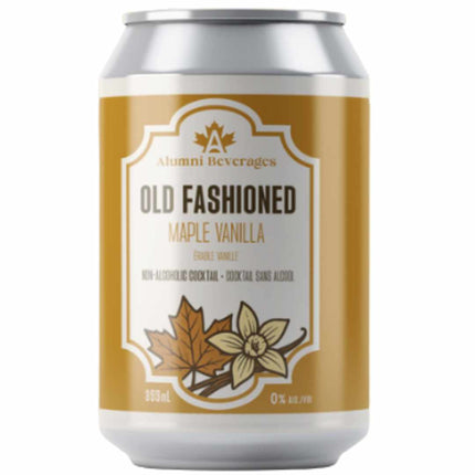 Alumni Beverages Maple Vanilla Old Fashioned Non-Alcoholic Cocktail (355 mL)