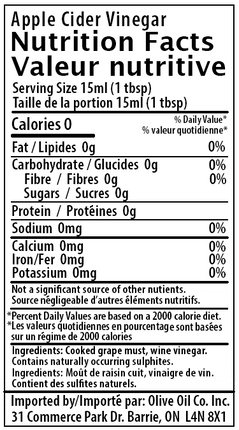 Apple Cider Vinegar (with ‘Mother’) - JustSimcoe.ca