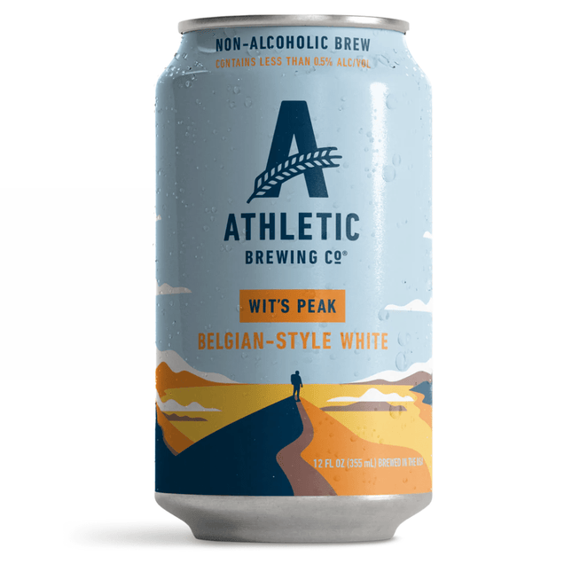 Athletic Brewing Company Wit's Peak Non - Alcoholic Belgian White - Just Simcoe