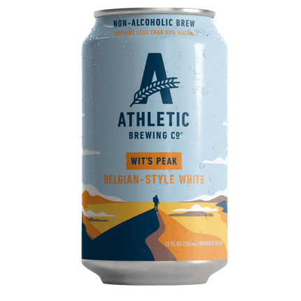 Athletic Brewing Company Wit's Peak Non - Alcoholic Belgian White - Just Simcoe