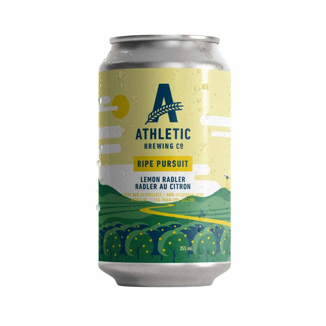 Athletic Brewing Company Ripe Pursuit Non - Alcoholic Lemon Radler - Just Simcoe