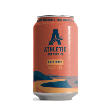 Athletic Brewing Company Free Wave Non - Alcoholic Hazy IPA - Just Simcoe