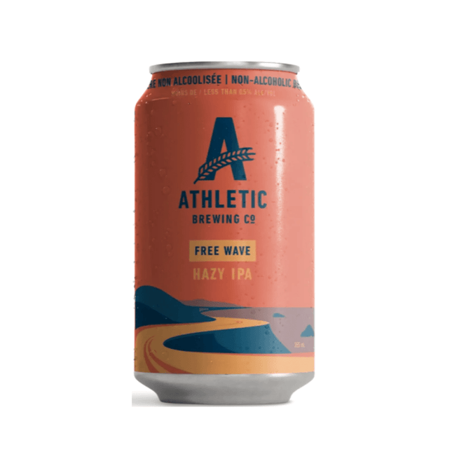Athletic Brewing Company Free Wave Non - Alcoholic Hazy IPA - Just Simcoe