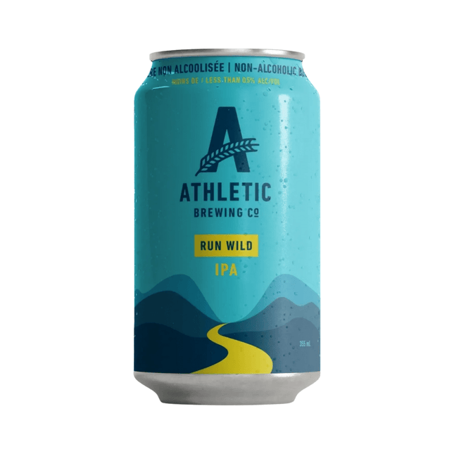 Athletic Brewing Company Run Wild Non - Alcoholic IPA - Just Simcoe