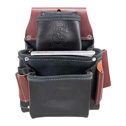 Occidental 3 Pouch Pro Fastener Bag Black