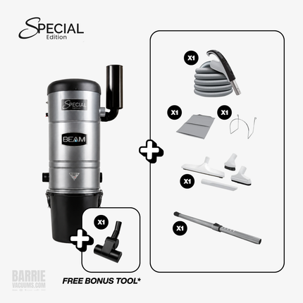 BEAM 215A Central Vacuum + Bare Floor Kit