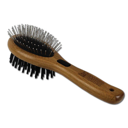 BAMBOO GROOM COMBO BRUSH LG