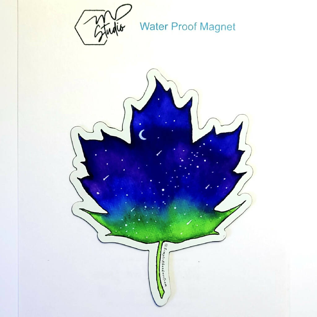 "Maple Leaf" Magnet 75mm Waterproof