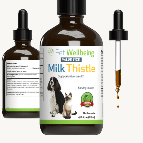 PET WELLBEING MILK THISTLE DOG 4OZ - Just Simcoe