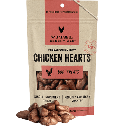 VE DOG FD CHICKEN HEART TREAT 1.9OZ - Just Simcoe