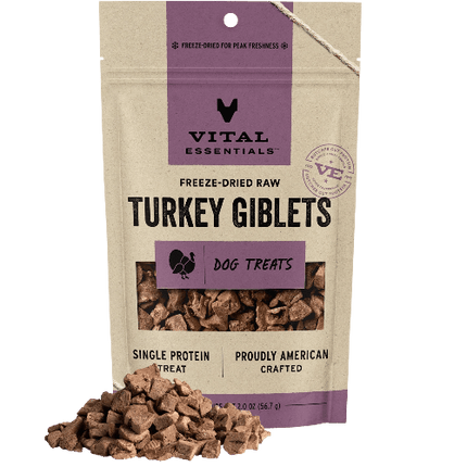 VE DOG FD TURKEY GIBLETS TREAT 2OZ - Just Simcoe