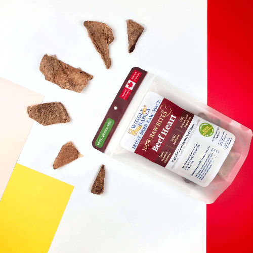 WIGGLY BABIES FD BEEF HEART 50G - Just Simcoe
