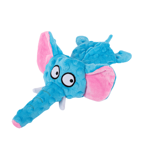 BROOKBRAND CRINKLY ELEPHANT BABY BLUE - Just Simcoe