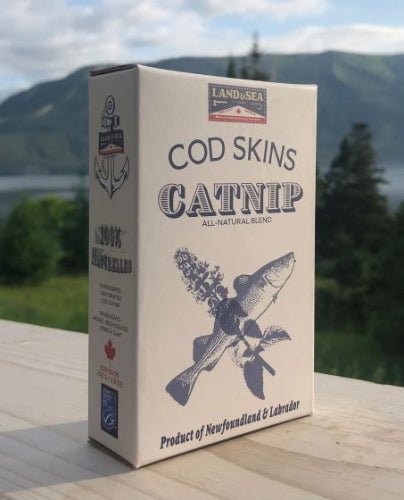 LAND & SEA COD SHAKE W/CATNIP CAT 25G - Just Simcoe