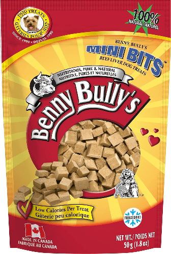 BENNY BULLYS LIVER MINI BITS 50G - Just Simcoe